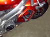 Padací chrániče, horní - Aprilia Falco, černé
